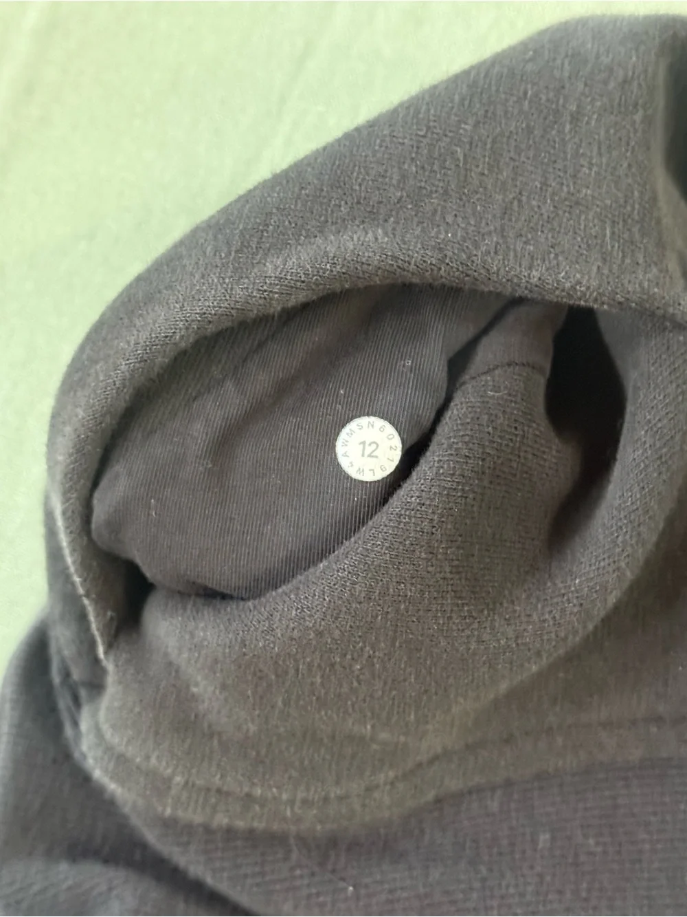 Women's Lululemon Scuba Full Zip Hoodie Black L